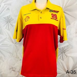 Vtg Kevin Harvick 29 Richard Childress Racing RCR Shell Race Team Shirt Sz M